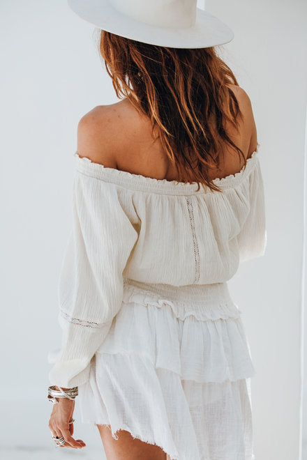 LÚA Ruffle Skirt