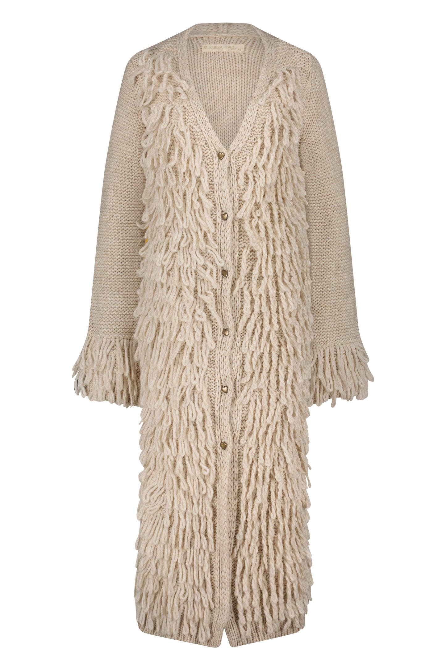 Cardigan Long DEL MAR Cream