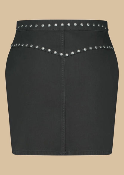 Coco Skirt Washed Nero