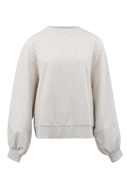 Severine Sweat Pullover Melange Grey