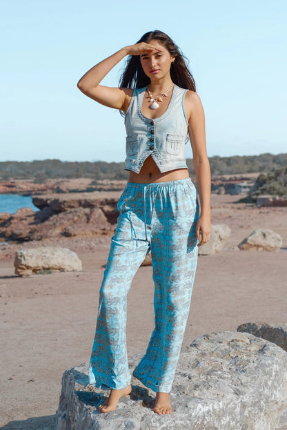 Baggy Pants Boho Tiger