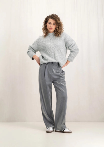 Sienna Pants Dark Silver