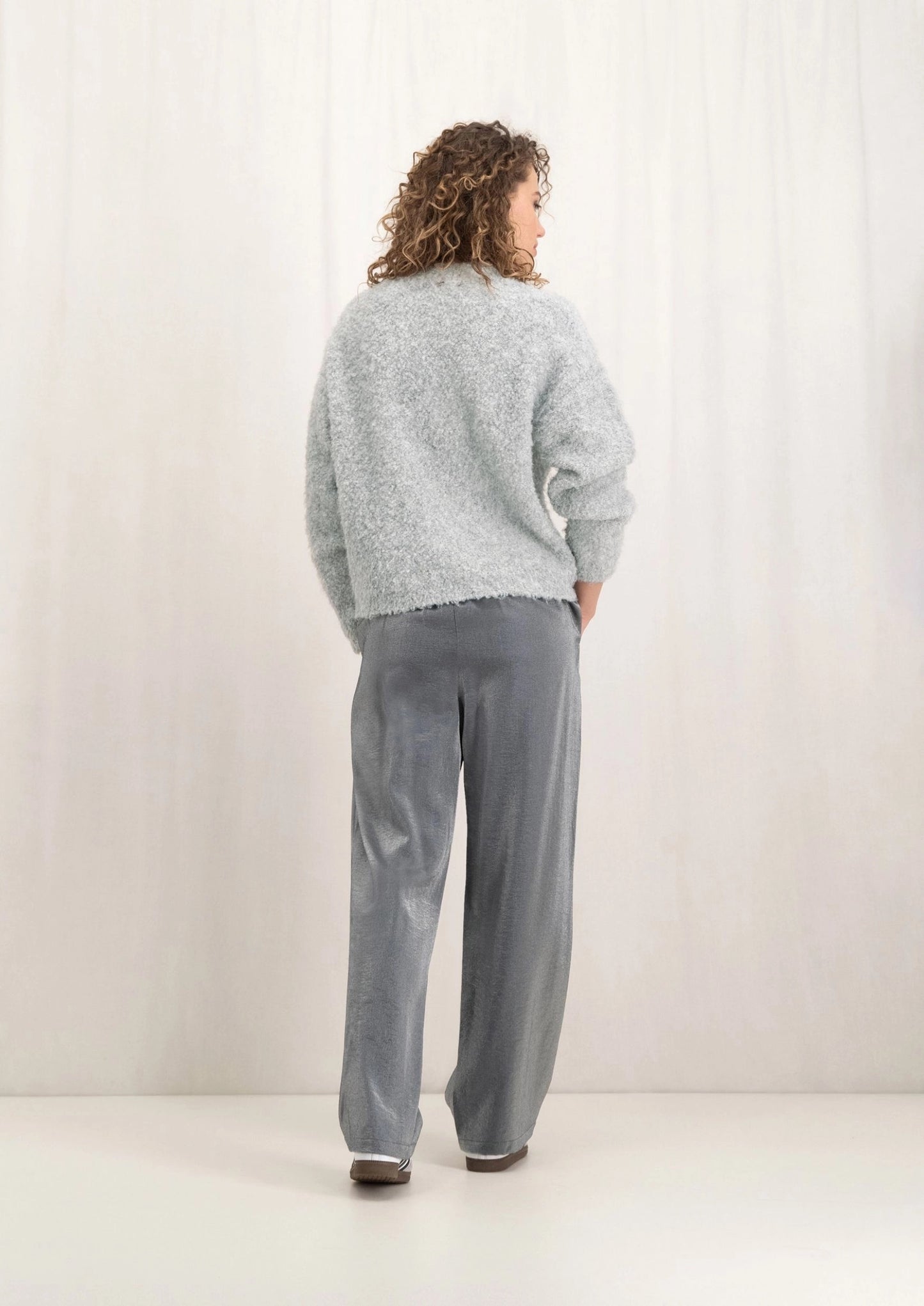 Sienna Pants Dark Silver