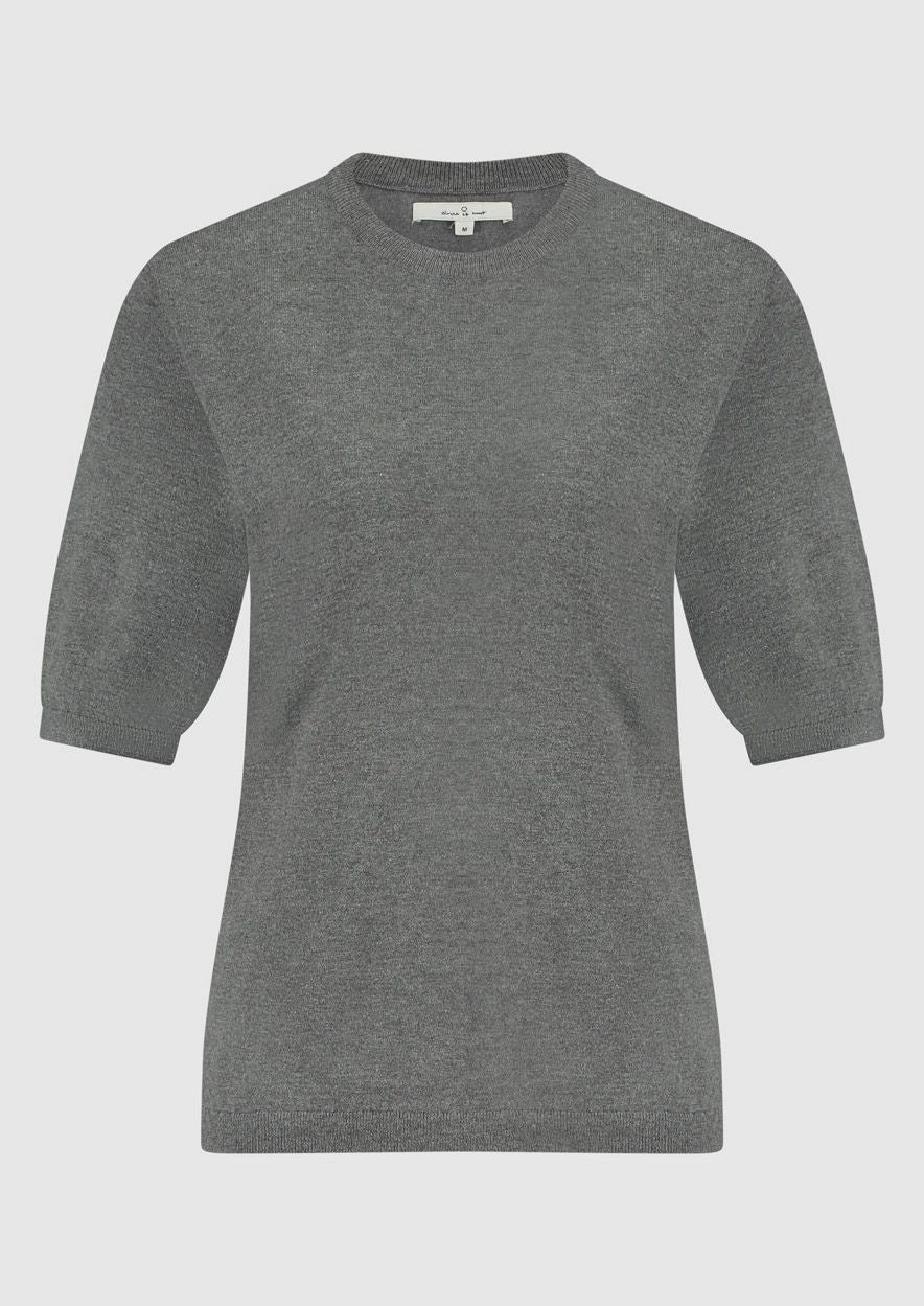 Paula Top Grey Melange