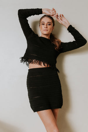 BLOOM Skirt Black