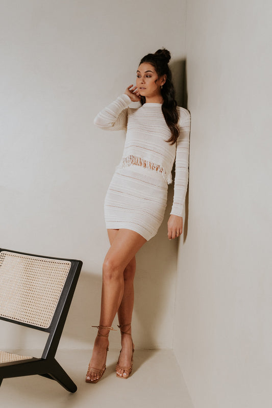 BLOOM Skirt Ecru