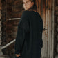 CARLY Midi Cardigan Black