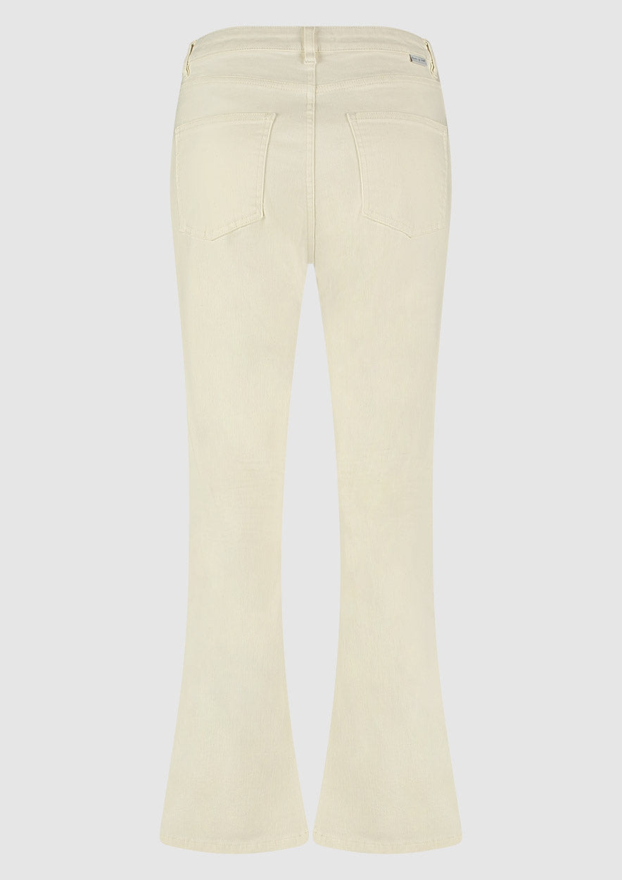 BOWI Kick Flare Jeans Off White