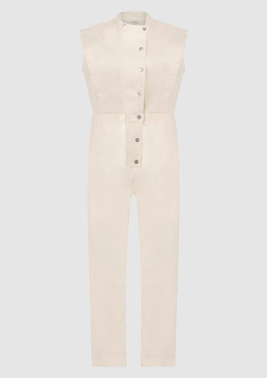 Phoenix Jumpsuit Antique White