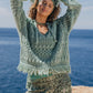 ISLA Knitted Sweater Turquoise