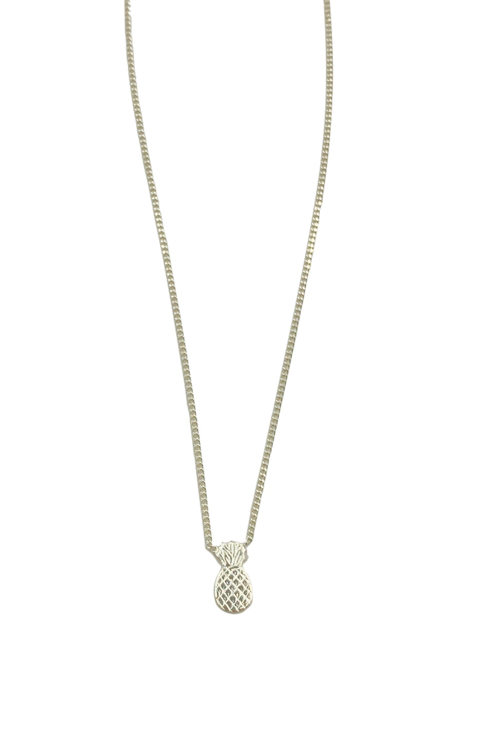 Ketting Pineapple Zilver