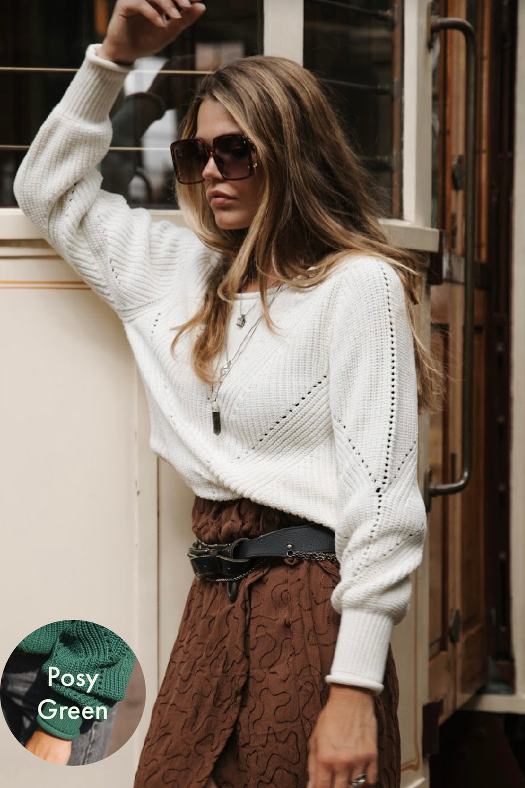 Zion Off-Shoulder Sweater