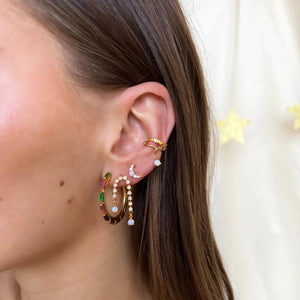 Earpin FIREWORKS RHINESTONES