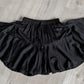 Skirt Fleur Satin Black