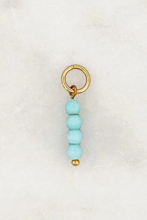 SKY BLUE BEADS Charm