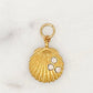 SCALLOP OPAL SHELL Charm