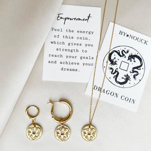FORTUNE DRAGON COIN Charm