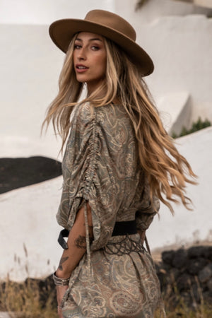 NIVA Paisley Maxi Dress