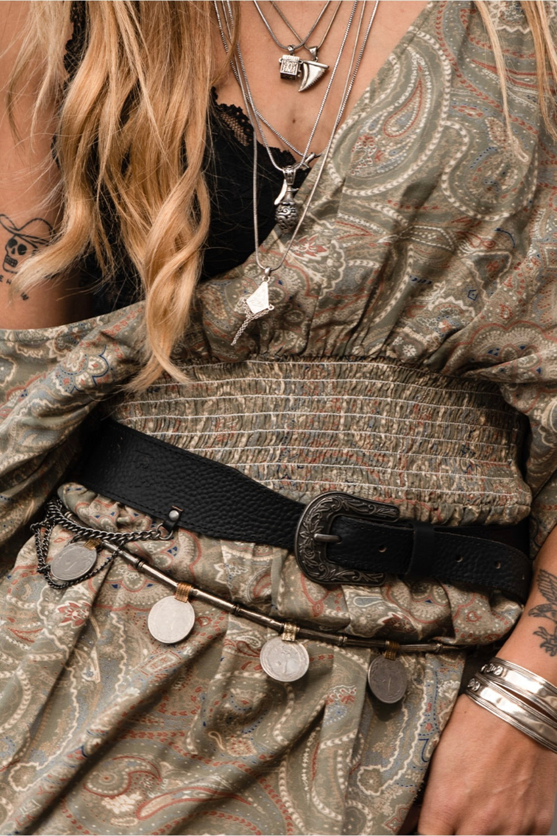 NIVA Paisley Maxi Dress