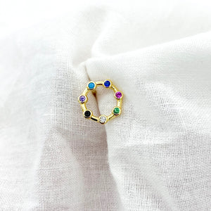 Multi Color Stud