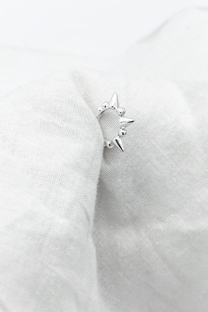 Oorring CREOOL STUDS/SILVER