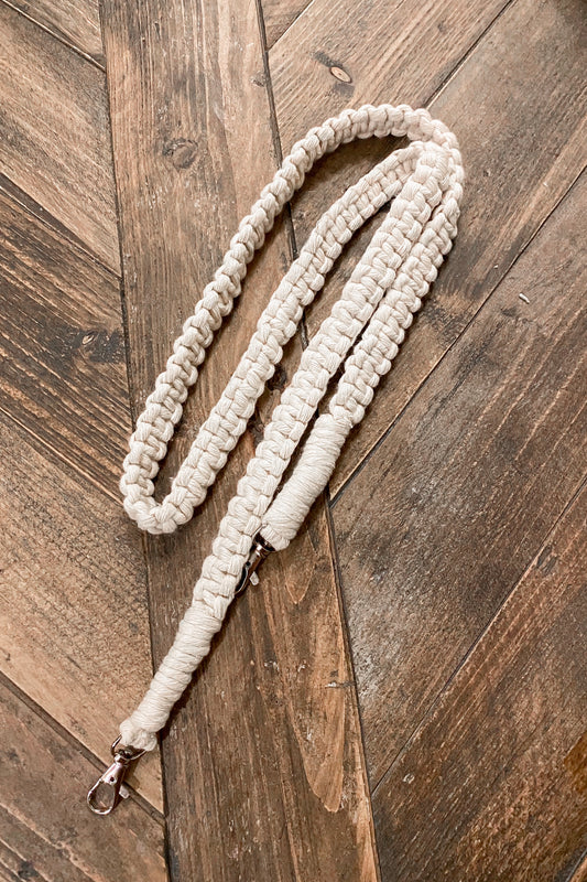 Macramé Strap Bag