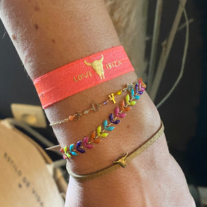 Buffalo Armbandje Broze Brown-LOVE IBIZA