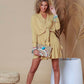Blouse Fleur - Okergeel -