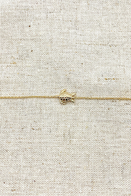 Bracelet With Turtle Gold