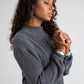 Aster Knitted Sweater - Stone Grey -