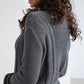 Aster Knitted Sweater - Stone Grey -