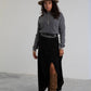 Aster Knitted Sweater - Stone Grey -