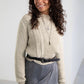Aster Knitted Sweater - Stone Beige -