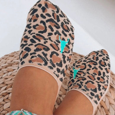 Love Ibiza Socks - Leopard-