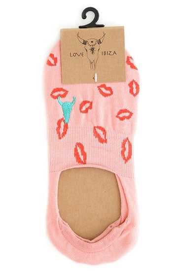 Love Ibiza Socks - Lips -