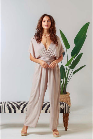 Catania Halter Jumpsuit Black