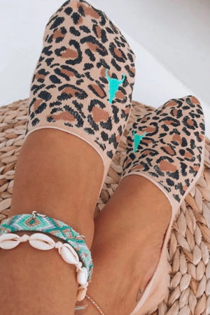 Love Ibiza Sokken - Leopard-
