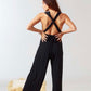 Catania Halter Jumpsuit Black
