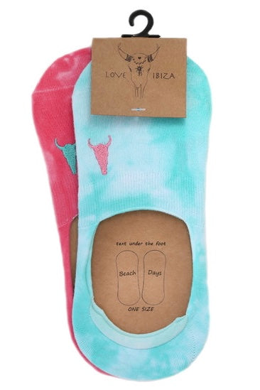 Love Ibiza Socks - Tie dye - Set of 2
